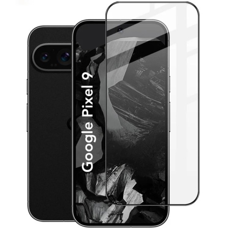 Folie pentru Google Pixel 9 / Pixel 9 Pro, SKYDDAR INNOVATION, Sticla Securizata, Ultra HD, Protectie 111D, Montare Simplă, set cu sticker, Transparent