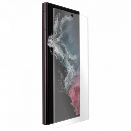 Folie Samsung Galaxy S22 Ultra, Regenerabila + Case Friendly, Alien Surface - Transparent