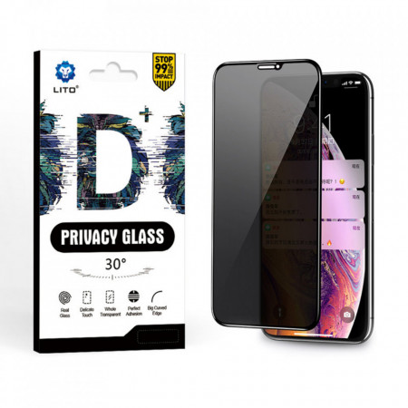 Folie sticla iPhone 14 Pro Max, D+ Lito - Privacy