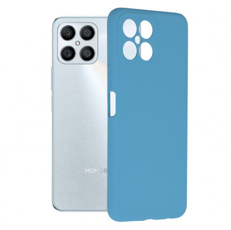 Husa Honor X8 4G din silicon moale, Techsuit Soft Edge - Albastru