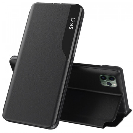 Husa iPhone 12 Pro Max tip carte, Techsuit eFold - Negru