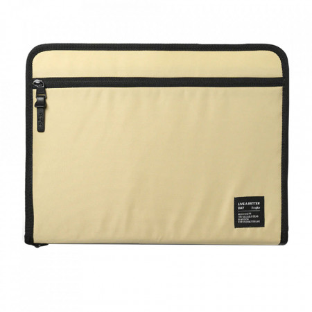 Husa laptop / tableta universala, dimensiune 13 inch, Ringke Smart Zip - Bej deschis
