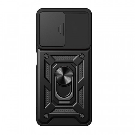 Husa Motorola Moto E22/E22i cu protectie camera, TECH-PROTECT - Negru