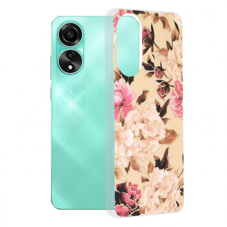 Husa Oppo A78 4G Marble Series, Techsuit - Mary Berry Nude