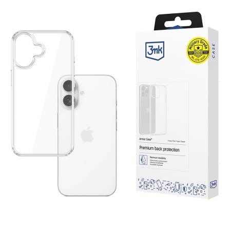 Husa pentru iPhone 17, 3mk Armor Case, Clear
