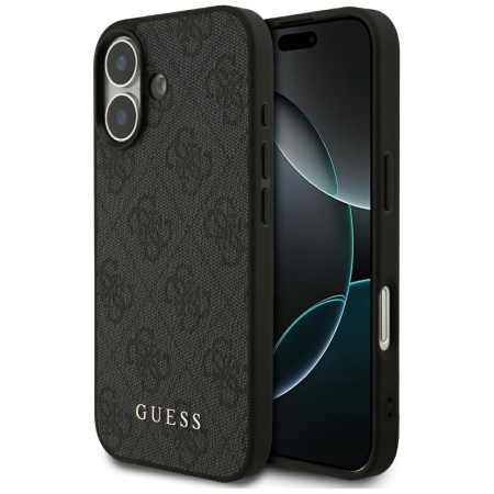 Husa pentru iPhone 17, Guess Hardcase 4G Classic, Negru