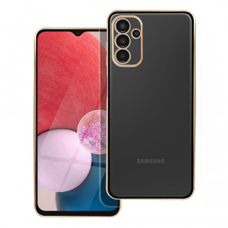 Husa pentru Samsung Galaxy A13 4G din silicon, Skyddar LUX - Negru