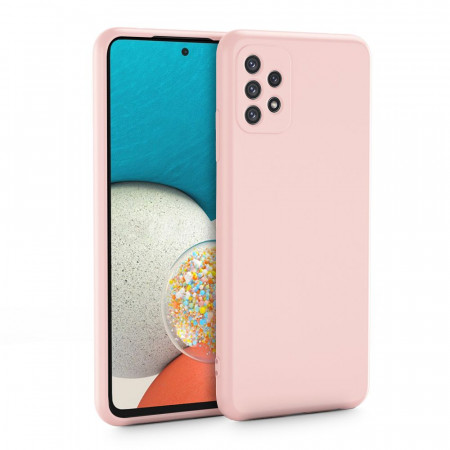 Husa Samsung Galaxy A53 5G din silicon, TECH-PROTECT - Roz