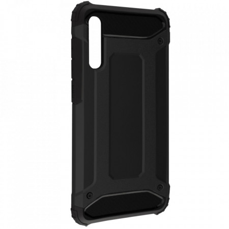 Husa Samsung Galaxy A70 / A70s din plastic dur, Techsuit Hybrid Armor - Negru