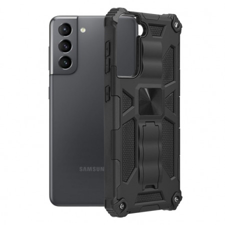 Husa Samsung Galaxy S21, Blazor Series, Techsuit - Negru