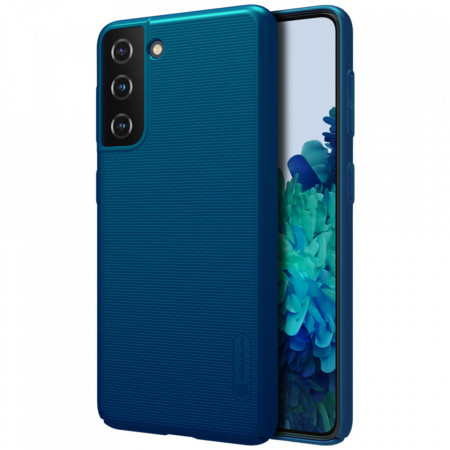 Husa Samsung Galaxy S21, Super Frosted Shield, Nillkin - Blue