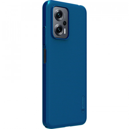 Husa Xiaomi Poco X4 GT, Nillkin Super Frosted Shield - Albastru