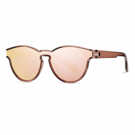 Ochelari de soare Unisex cu protectie UV (TR7545), Techsuit - Champagne