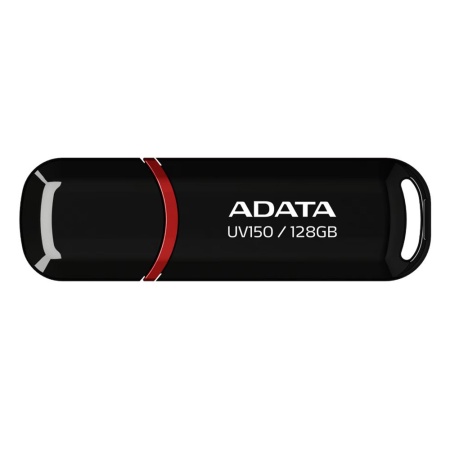 Stick USB ADATA UV150 128G, USB 3.2, Transfer Rapid, Negru