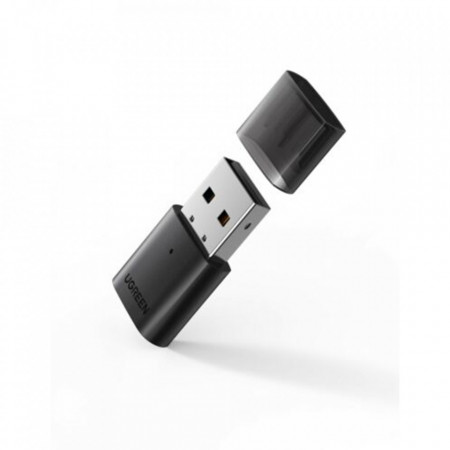 Wireless Adapter Bluetooth (80889) - for Keyboards, Phones, Earphones, Ugreen - Negru