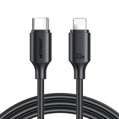 Cablu Type-C la Lightning, Fast Charging, PD20W, 480Mbps, 2m - JoyRoom (S-CL020A9) - Black