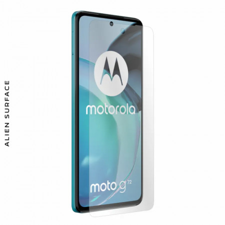 Folie 360° Motorola Moto G72 [Ecran+Margini+Spate] Alien Surface - Transparent