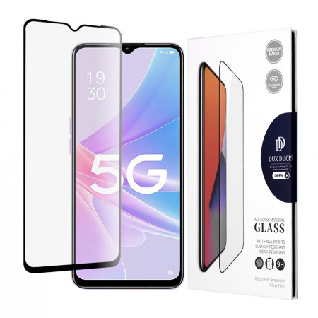 Folie Oppo A58 / A78 din sticla securizata, Dux Ducis - Negru