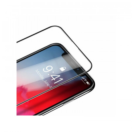 Folie pentru OnePlus Nord┬á3 - Dux Ducis Tempered Glass - Black