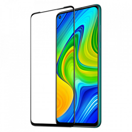 Folie Xiaomi Redmi Note 9 / Redmi 10X 4G din sticla securizata, Dux Ducis - Negru