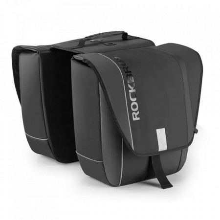 Geanta cadru bicicleta, volum 30L, Rockbros - Negru
