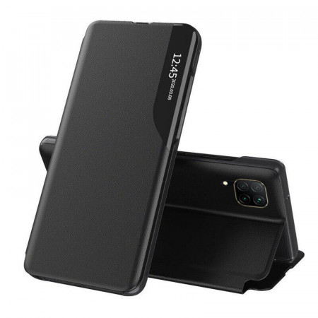 Husa Huawei P40 Lite tip carte, Techsuit eFold - Negru