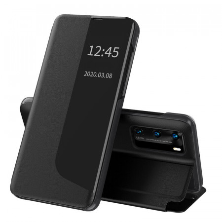 Husa Huawei P40 tip carte, Techsuit eFold - Negru