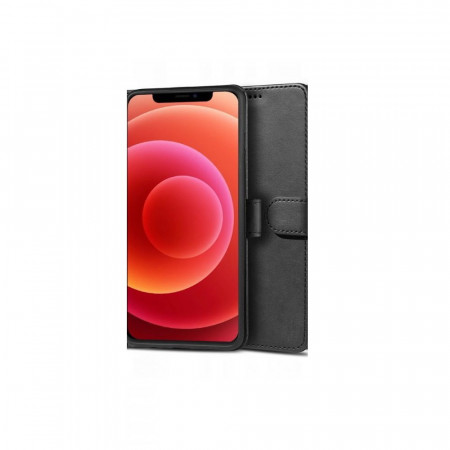 Husa iPhone 12 Mini tip carte cu suport card, TECH-PROTECT - Negru