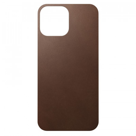 Husa iPhone 13 Pro Max, Skin din piele naturala NOMAD Leather MagSafe - Brown