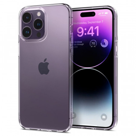 Husa iPhone 14 Pro Spigen Liquid Crystal - Clear