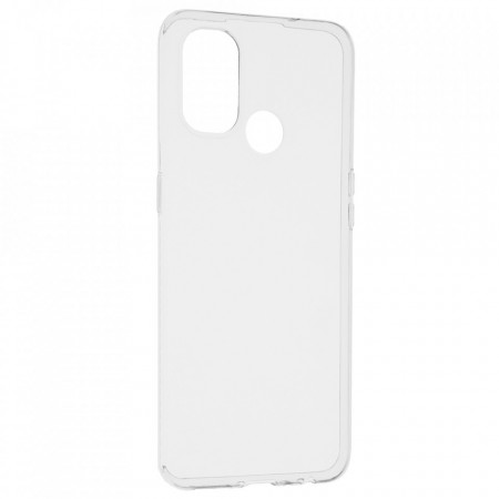 Husa Oneplus Nord N100 5G, din silicon TPU slim, Techsuit - Transparent