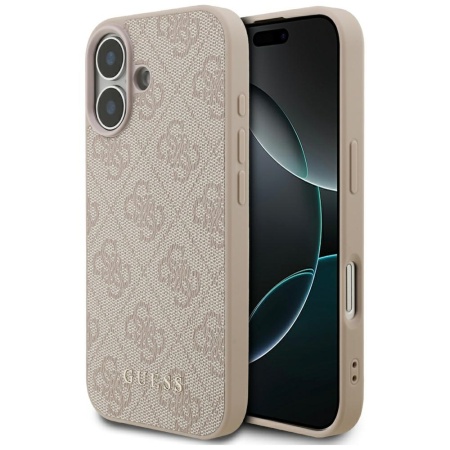 Husa pentru iPhone 17, Guess Hardcase 4G Classic, Roz