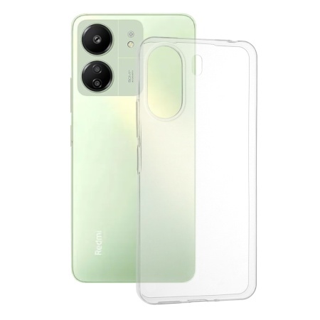 Husa pentru Xiaomi Redmi 13C 4G / Poco C65, SKYDDAR INNOVATION, ClearGuard, din silicon transparent, set cu sticker, Transparenta