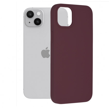 Husa Samsung Galaxy iPhone 14 Plus din silicon moale, Techsuit Soft Edge - Mov
