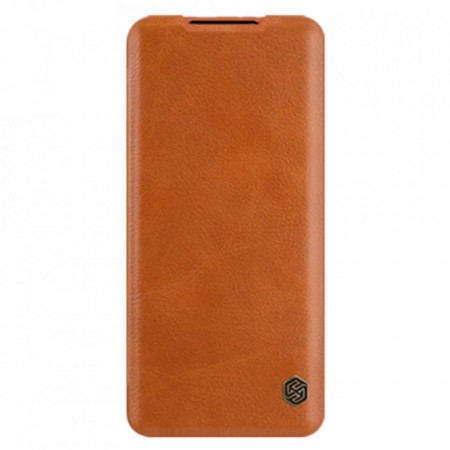 Husa Xiaomi Mi 11, Qin Leather Case, Nillkin - Brown