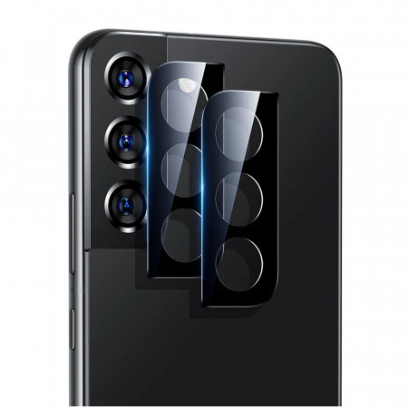 [Pachet 2x] Folie camera Samsung Galaxy S22 5G / S22 Plus 5G, ESR Lens - Negru