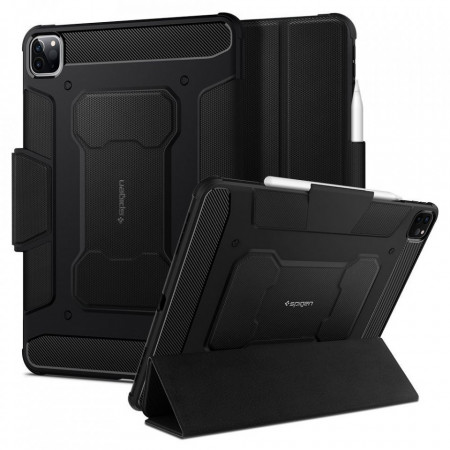 Bumper Apple iPad Pro 11 (2021/2020), Rugged Armor Spigen - Negru