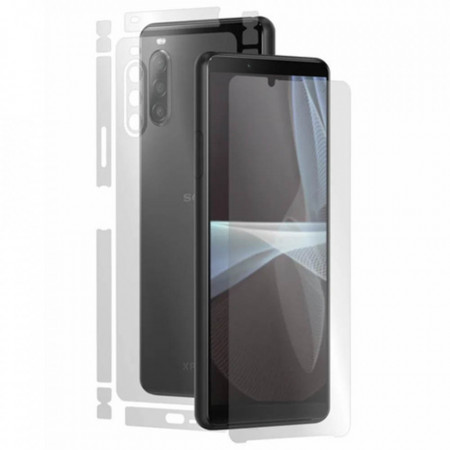 Folie 360° Sony Xperia 10 III [Ecran+Margini+Spate] Alien Surface - Transparent