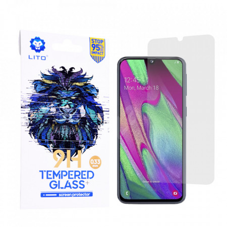 Folie Samsung Galaxy A40 din sticla 2.5D Classic LITO - Clear