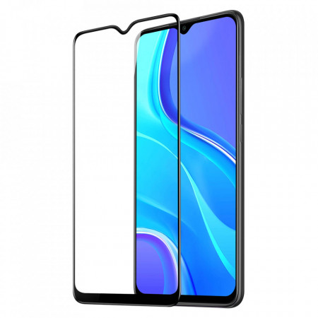 Folie Xiaomi Redmi 9 din sticla securizata, Dux Ducis - Negru