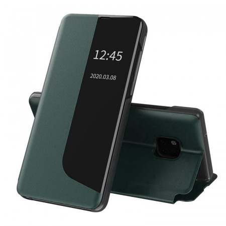 Husa Huawei Mate 20 Pro tip carte, Techsuit eFold - Dark Green
