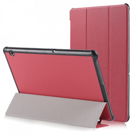 Husa Huawei Mediapad T5 10.1 (2018 - W09/W19/L03/L09), Techsuit FoldPro - Rosu