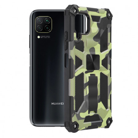 Husa Huawei P40 Lite, Blazor Series, Techsuit - Camo Lime