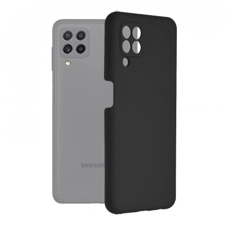 Husa Samsung Galaxy A22 4G din silicon moale, Techsuit Soft Edge - Negru