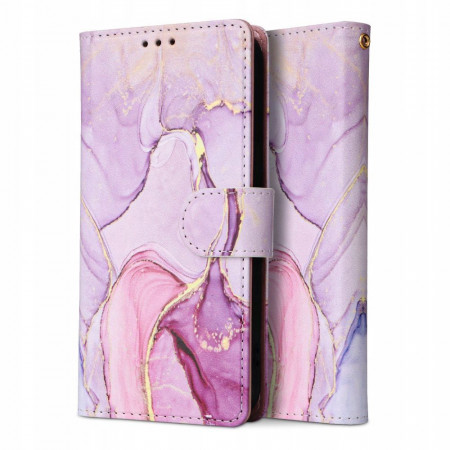Husa Samsung Galaxy A23 5G tip carte cu suport card, TECH-PROTECT - Marble