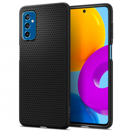 Husa Samsung Galaxy M52 5G, Liquid Air Spigen - Negru