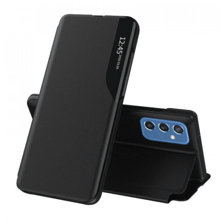 Husa Samsung Galaxy M52 5G tip carte, Techsuit eFold - Negru