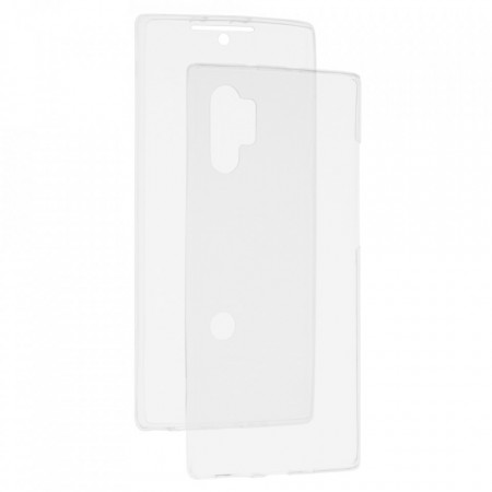 Husa Samsung Galaxy Note 10 Plus, din silicon TPU slim, Techsuit - Transparent