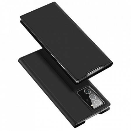 Husa Samsung Galaxy Note 20 Ultra tip carte, Skin Pro Dux Ducis - Negru