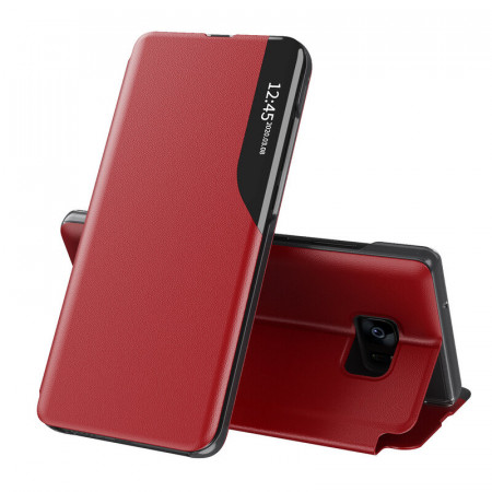 Husa Samsung Galaxy S7 Edge tip carte, Techsuit eFold - Rosu